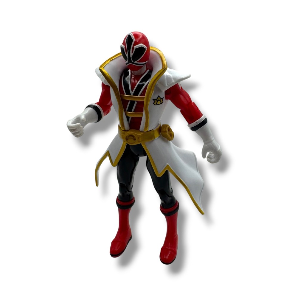 Bandai Power Rangers Super Samurai Red Ranger 2011 4in Action Figure READ